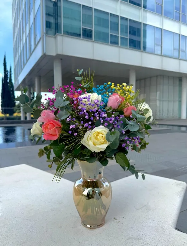 זר פרחים פייה אלינה Alina