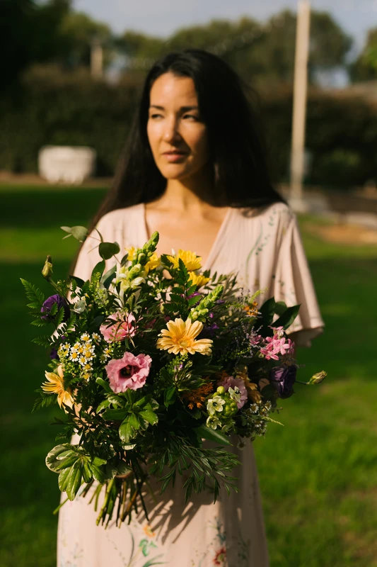 זר פרחים Periwinkle פריווינקל