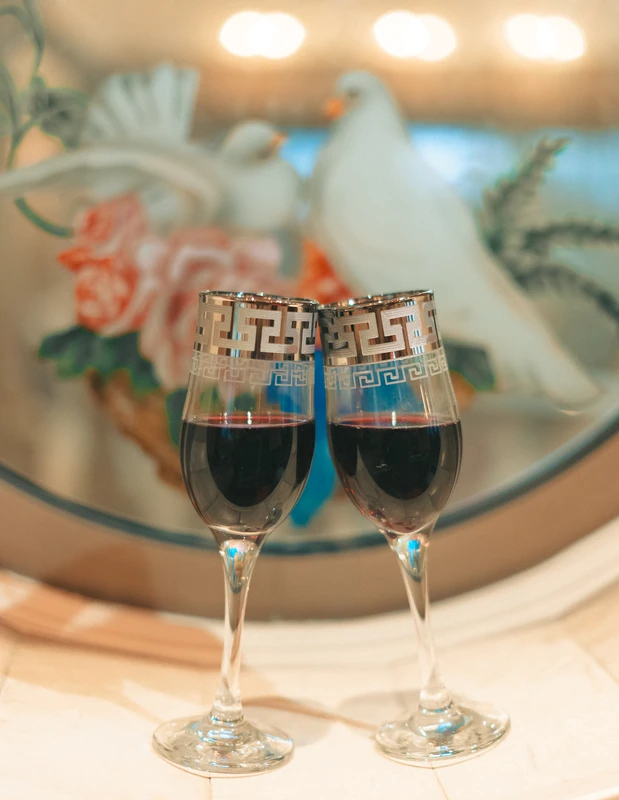 זוג כוסות PROMSIZ ליין מבעבע