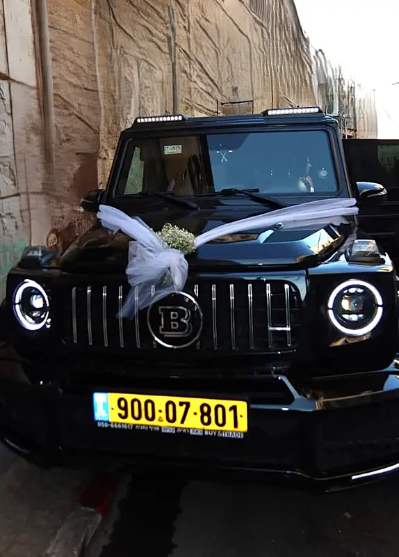 השכרת רכב מרסדס G קלאס 63 AMG לכול מטרה כולל נהג