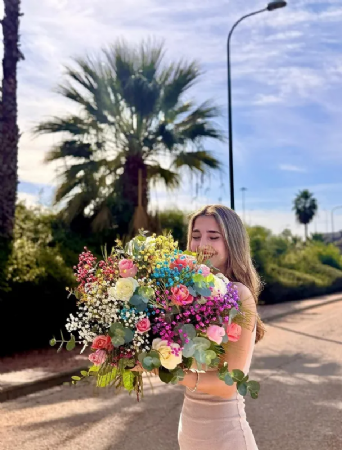 זר פרחים פייה אלינה Alina