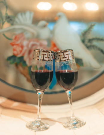 זוג כוסות PROMSIZ ליין מבעבע